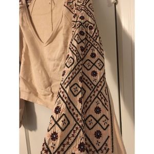 Free People Crop Sweatshirt